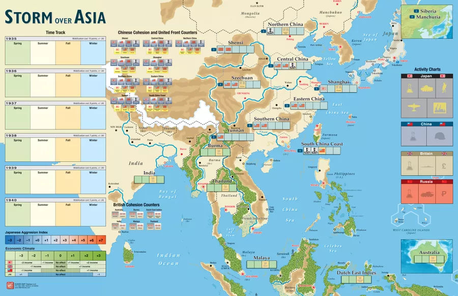 Storm over Asia