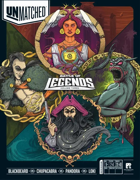 Unmatched: Battle of Legends, Vol. 3