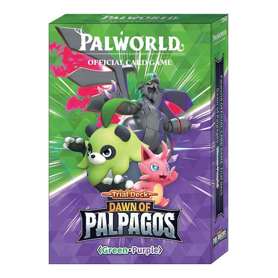 Palworld TCG | Dawn of Palpagos | Trial Deck Green/Purple