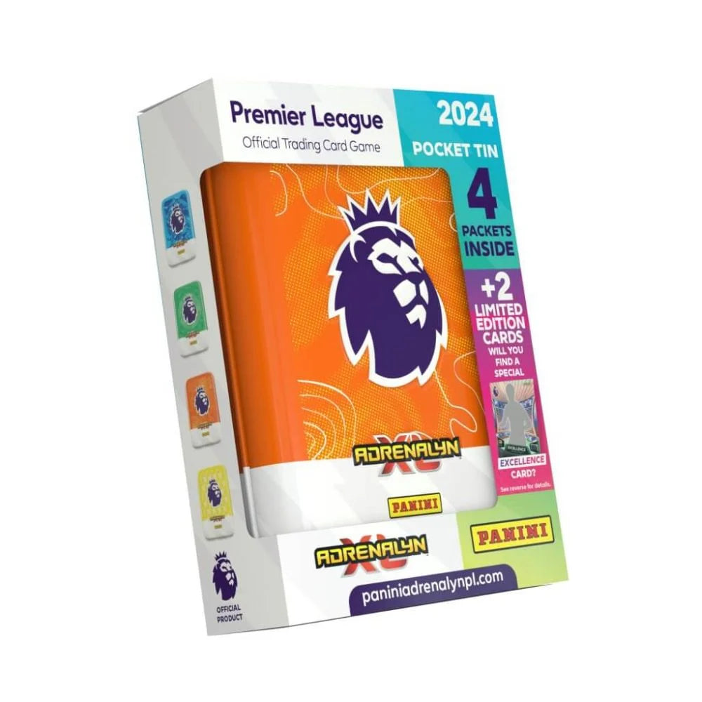 Panini Adrenalyn 2023/2024 Premier League Trading Cards | Orange Pocket Tin