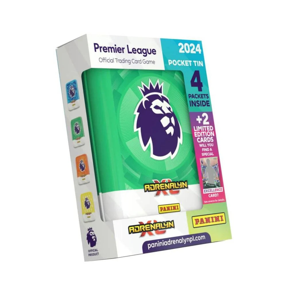 Panini Adrenalyn 2023/2024 Premier League Trading Cards | Green Pocket Tin