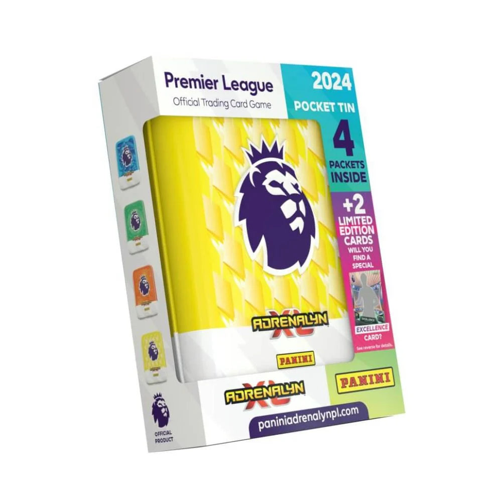 Panini Adrenalyn 2023/2024 Premier League Trading Cards | Yellow Pocket Tin