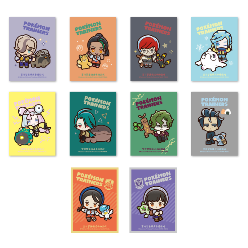 Pokemon Chinese | Paldea Trainer Sleeve Set (Blind Box)