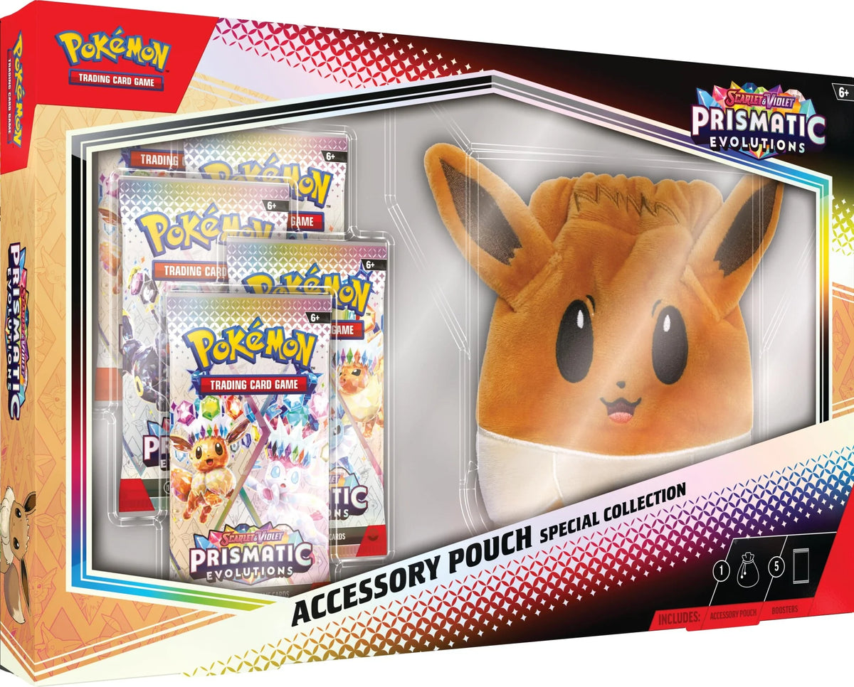 Pokemon: Scarlet & Violet Prismatic Evolutions: Accessory Pouch Collection