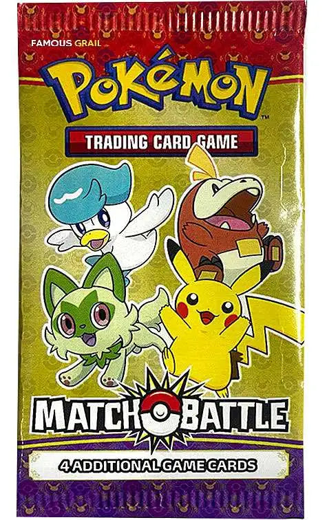 Pokemon 2023 McDonald&#39;s Match Battle Booster Pack