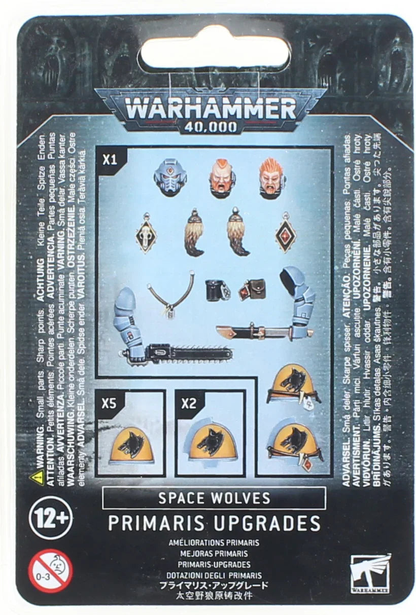 Warhammer 40K: SPACE WOLVES PRIMARIS UPGRADES