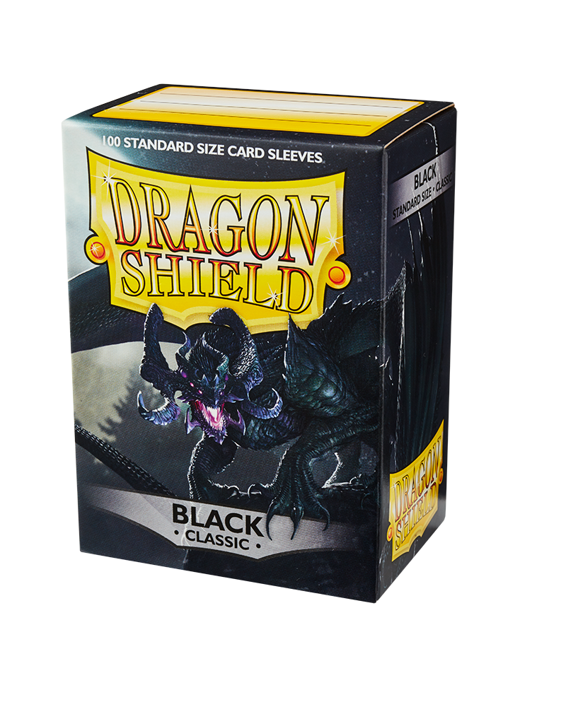 Dragon Shield Sleeves Standard: Classic Black (100)