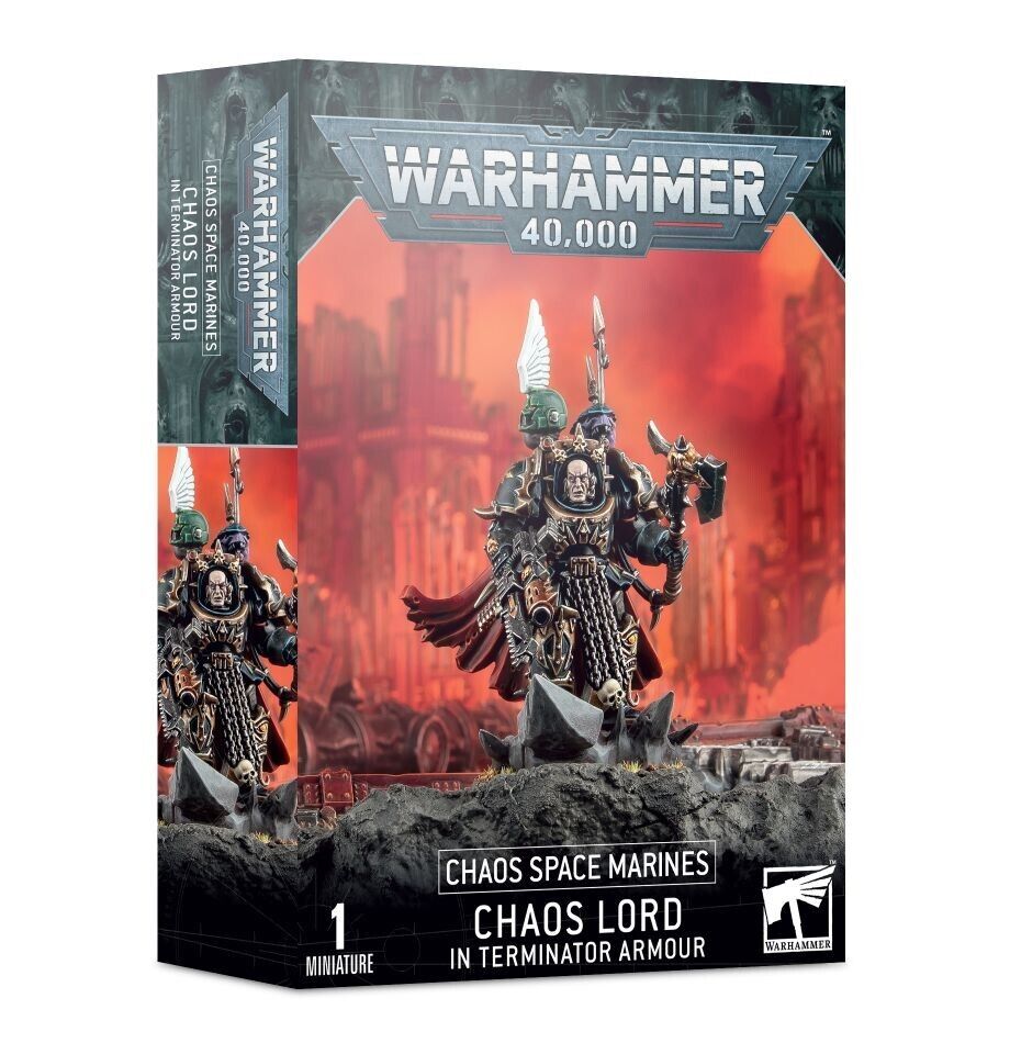 Warhammer 40K: CSM: CHAOS LORD IN TERMINATOR ARMOUR