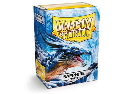 Dragon Shield Sleeves Standard: Matte Sapphire (100)