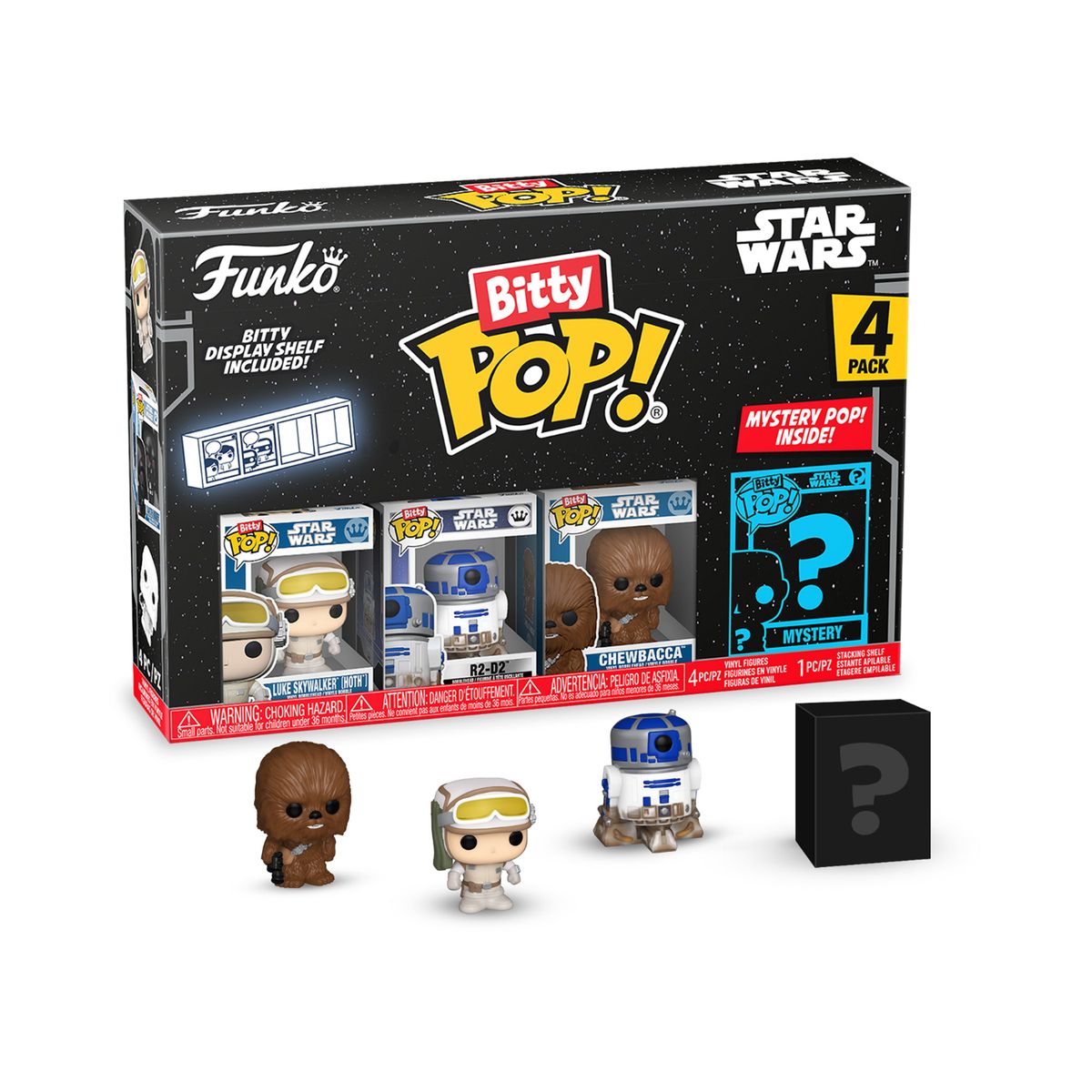 FUNKO BITTY POP!: Star Wars TESB Series 1 4-pack