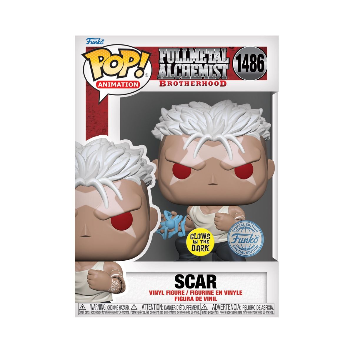 FUNKO POP!: FMA Brotherhood - Scar (Special Edition)