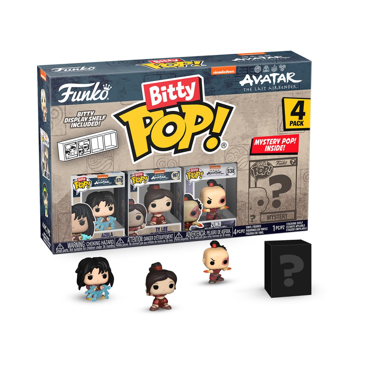 FUNKO BITTY POP!: Avatar - TLA Azula 4-pack