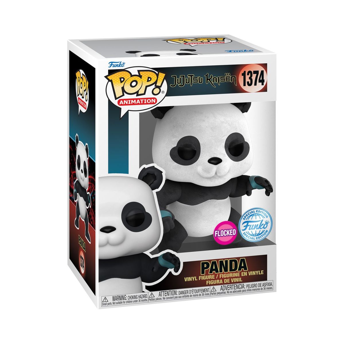 FUNKO POP!: JJK Series 2 - Panda (Flocked) (Special Edition)