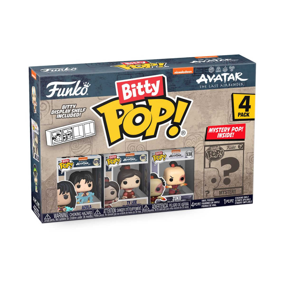 FUNKO BITTY POP!: Avatar - TLA Azula 4-pack