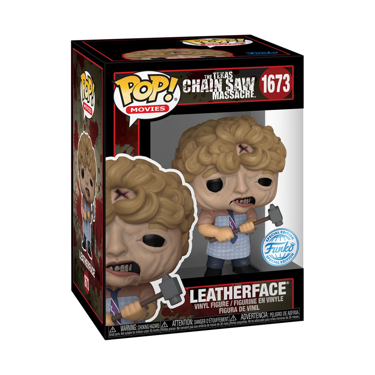 FUNKO POP!: Texas Chainsaw Massacre - Leatherface with Hammer (Special Edition)