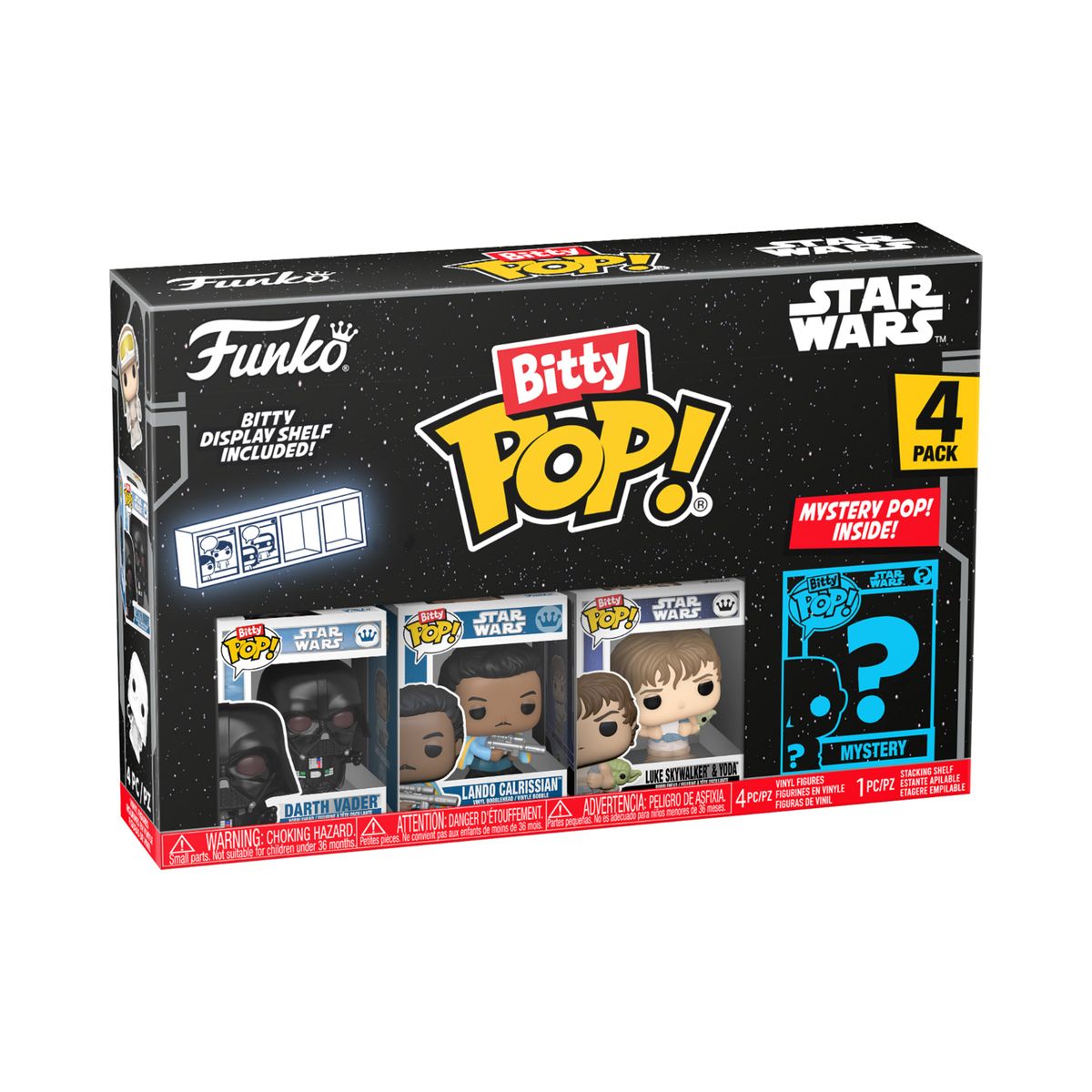 FUNKO BITTY POP!: Star Wars TESB Series 4 4-pack