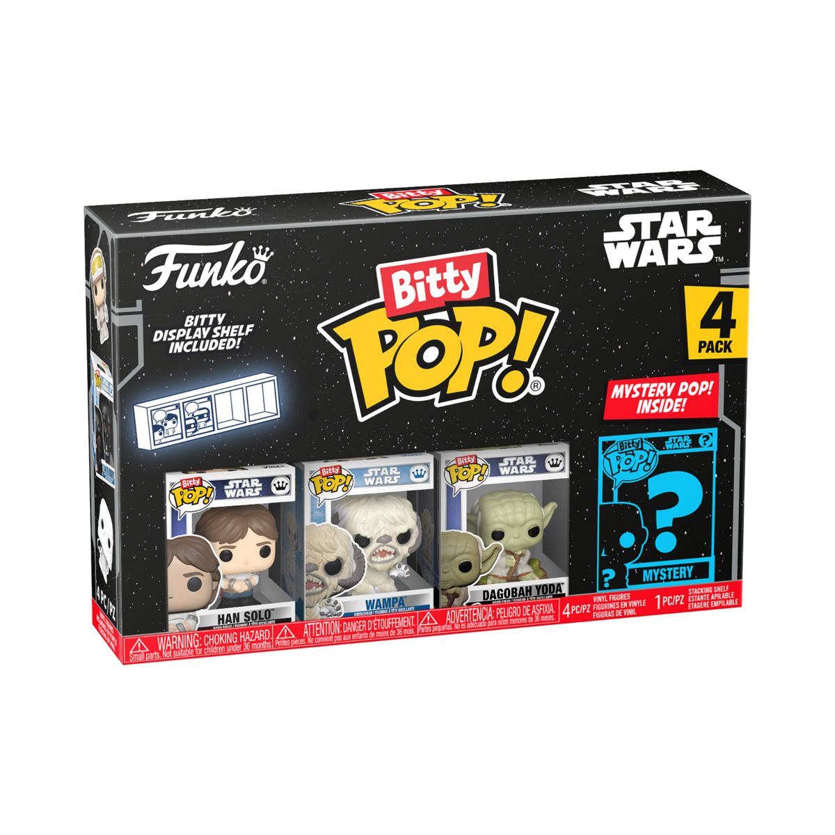 FUNKO BITTY POP!: Star Wars TESB Series 3 4-pack