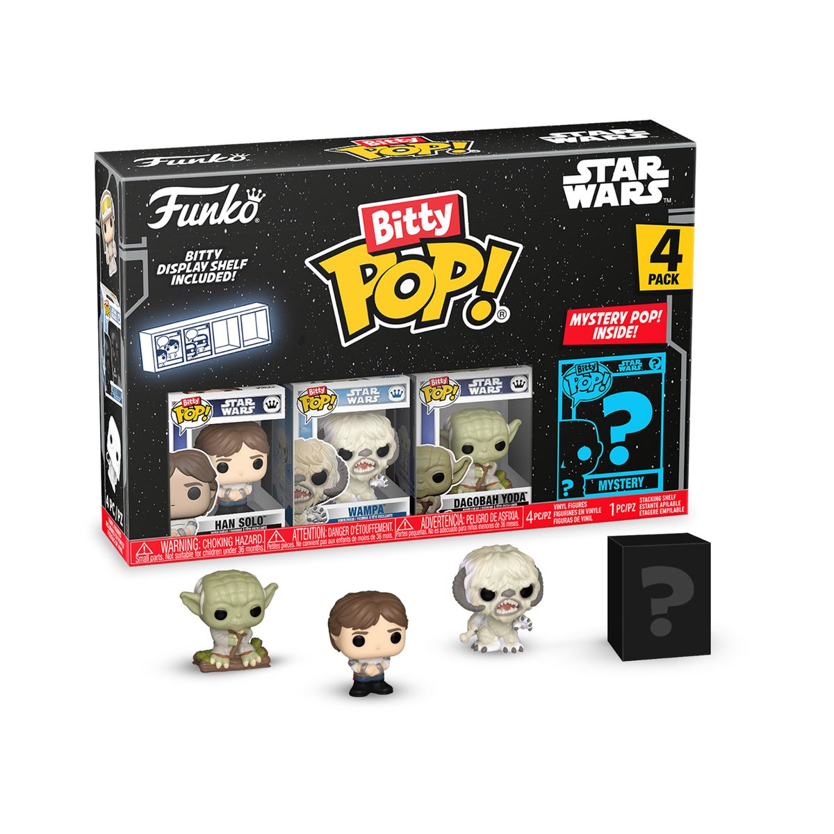 FUNKO BITTY POP!: Star Wars TESB Series 3 4-pack