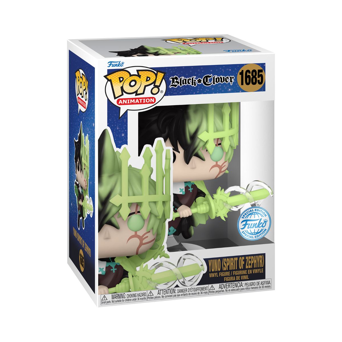 FUNKO POP!: Black Clover - Yuno (Special Edition)