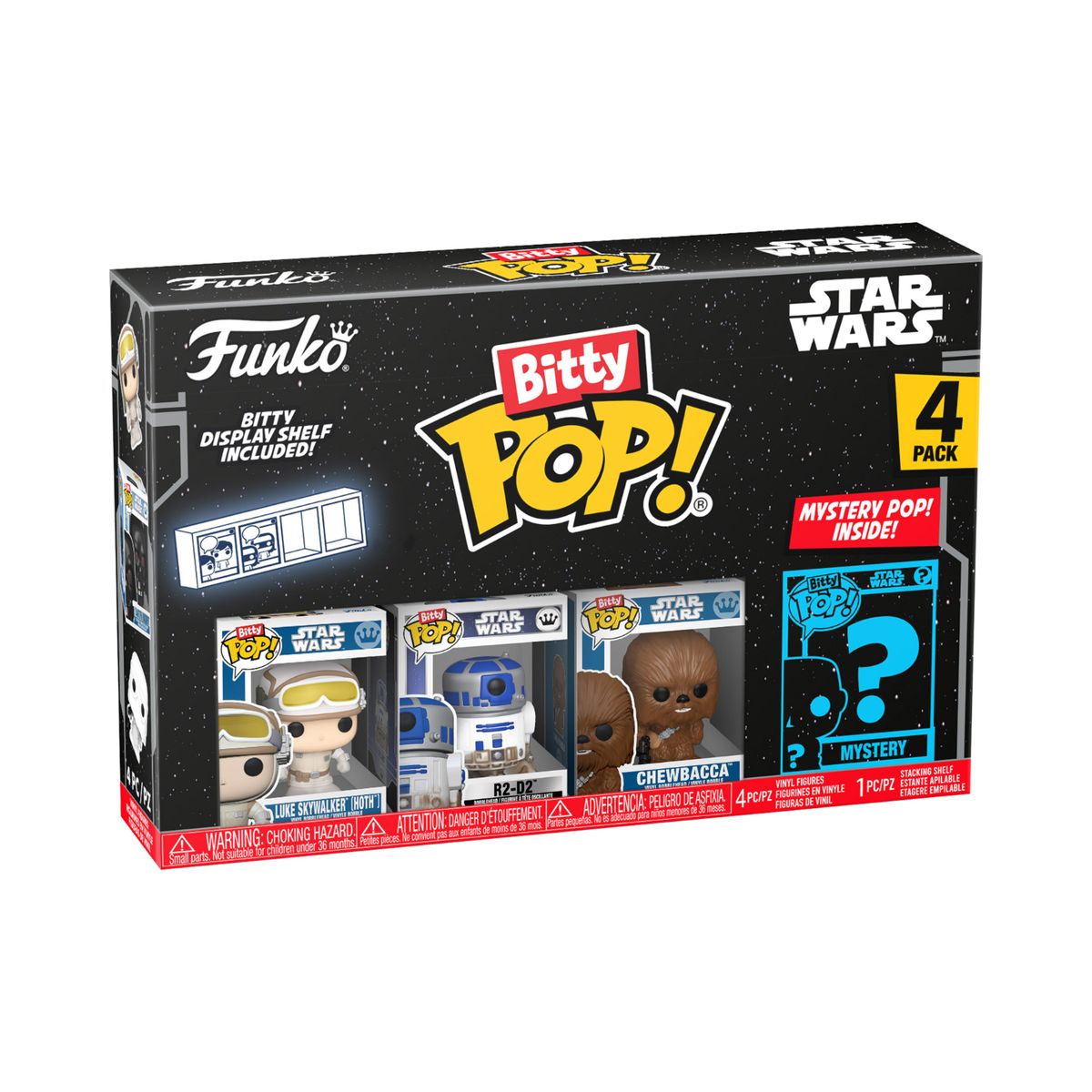 FUNKO BITTY POP!: Star Wars TESB Series 1 4-pack