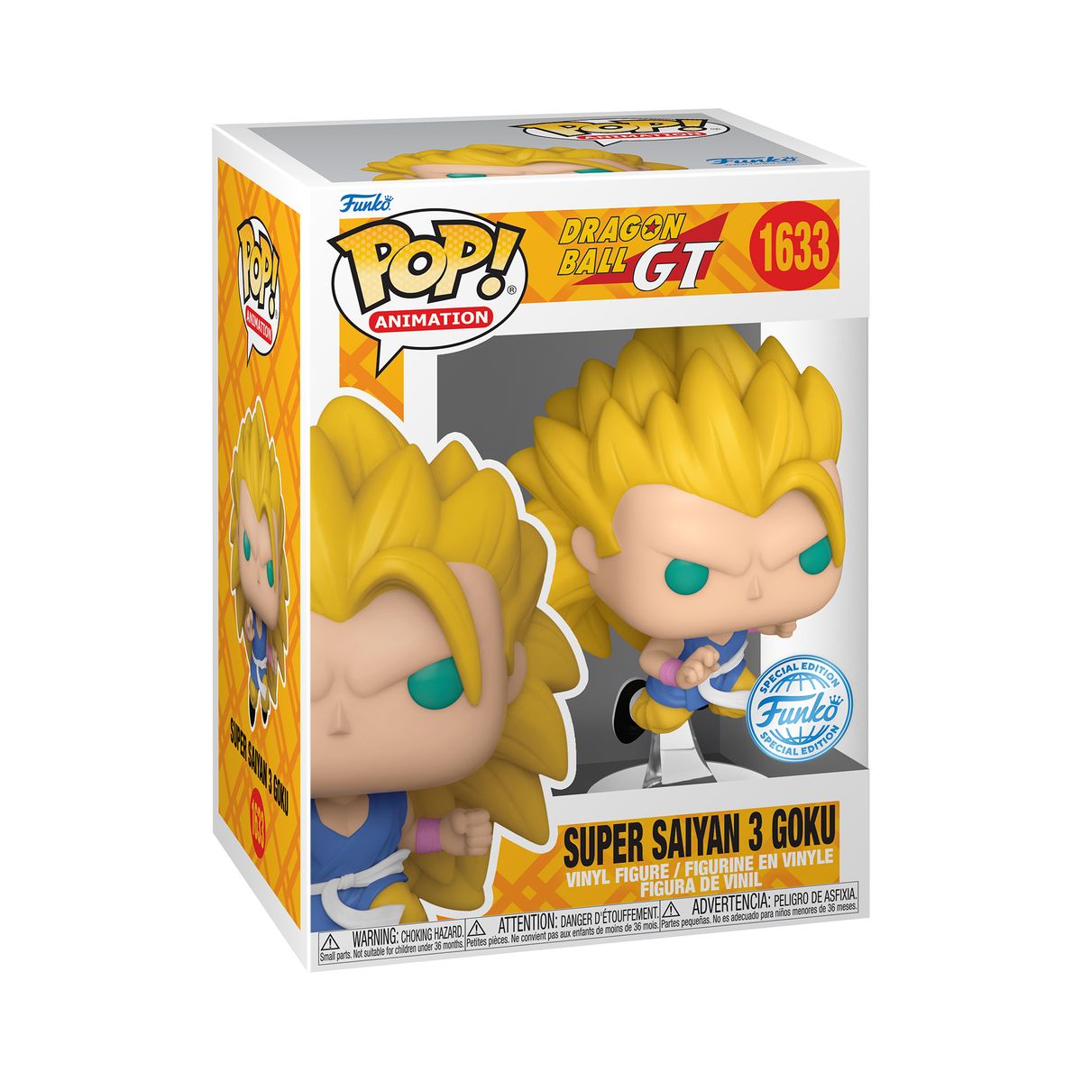 FUNKO POP!: Dragon Ball GT - Super Saiyan 3 Goku (Special Edition) - Level  Up Store