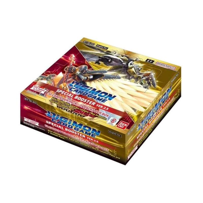 Digimon Card Game: Special Booster Ver.2.5 (Bt19-20) Booster Box