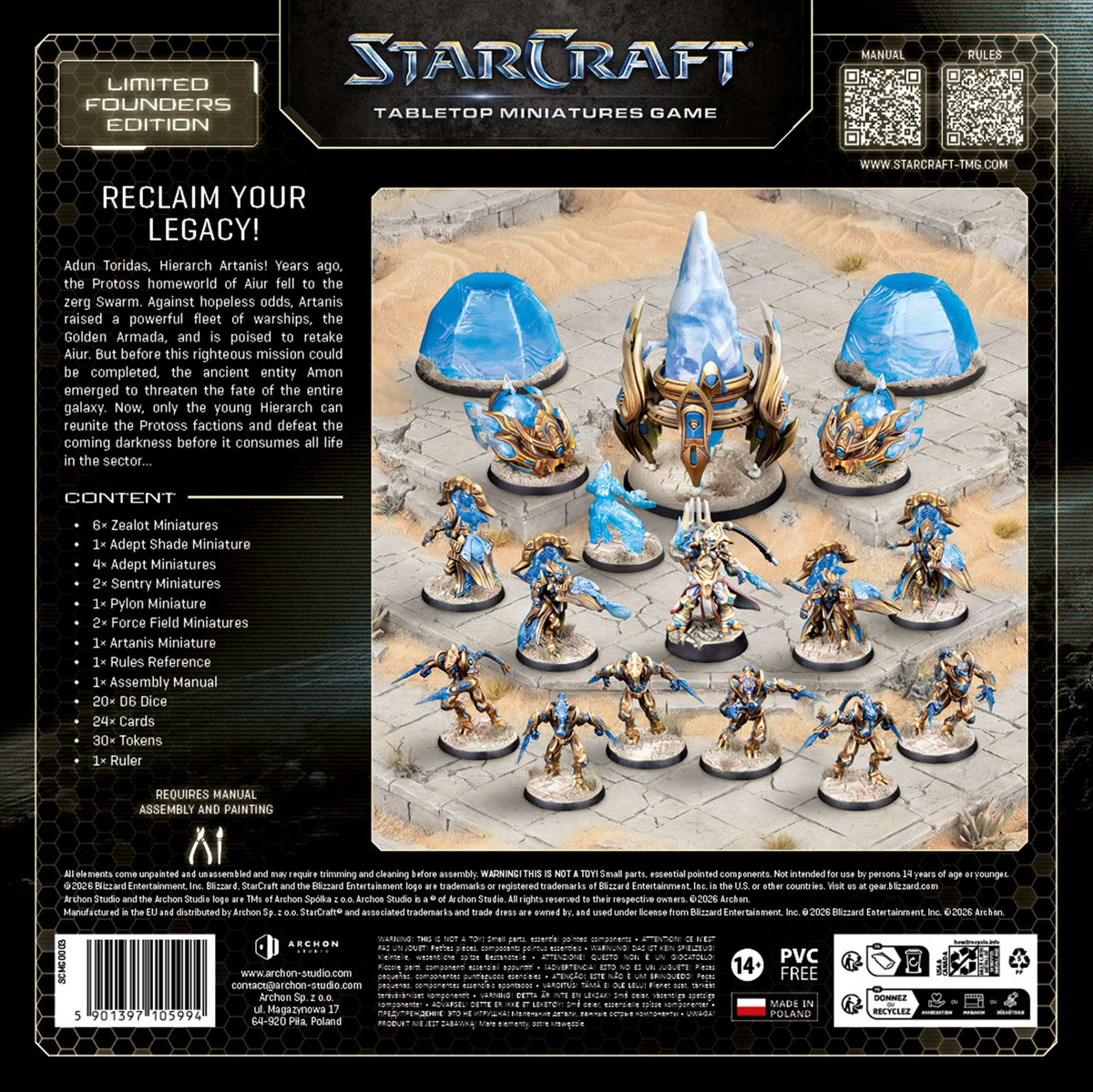 Starcraft Protoss Starter Set: Founders Edition