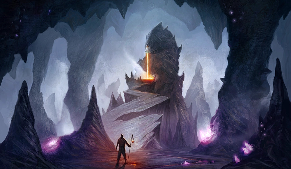 Kraken Wargames: TCG Playmat - The Caves