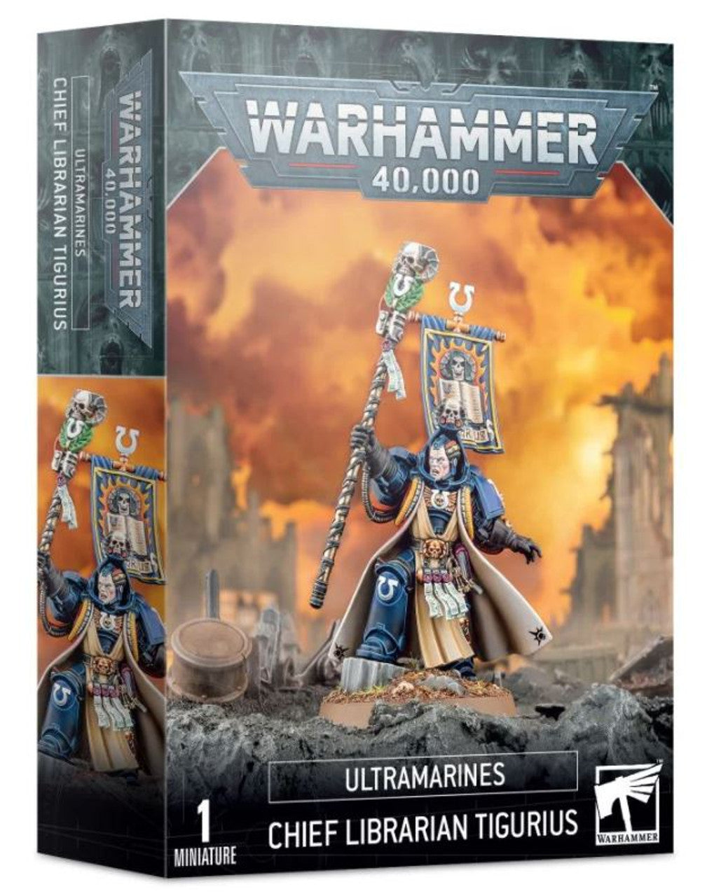 Warhammer 40K: ULTRAMARINES CHIEF LIBRARIAN TIGURIUS