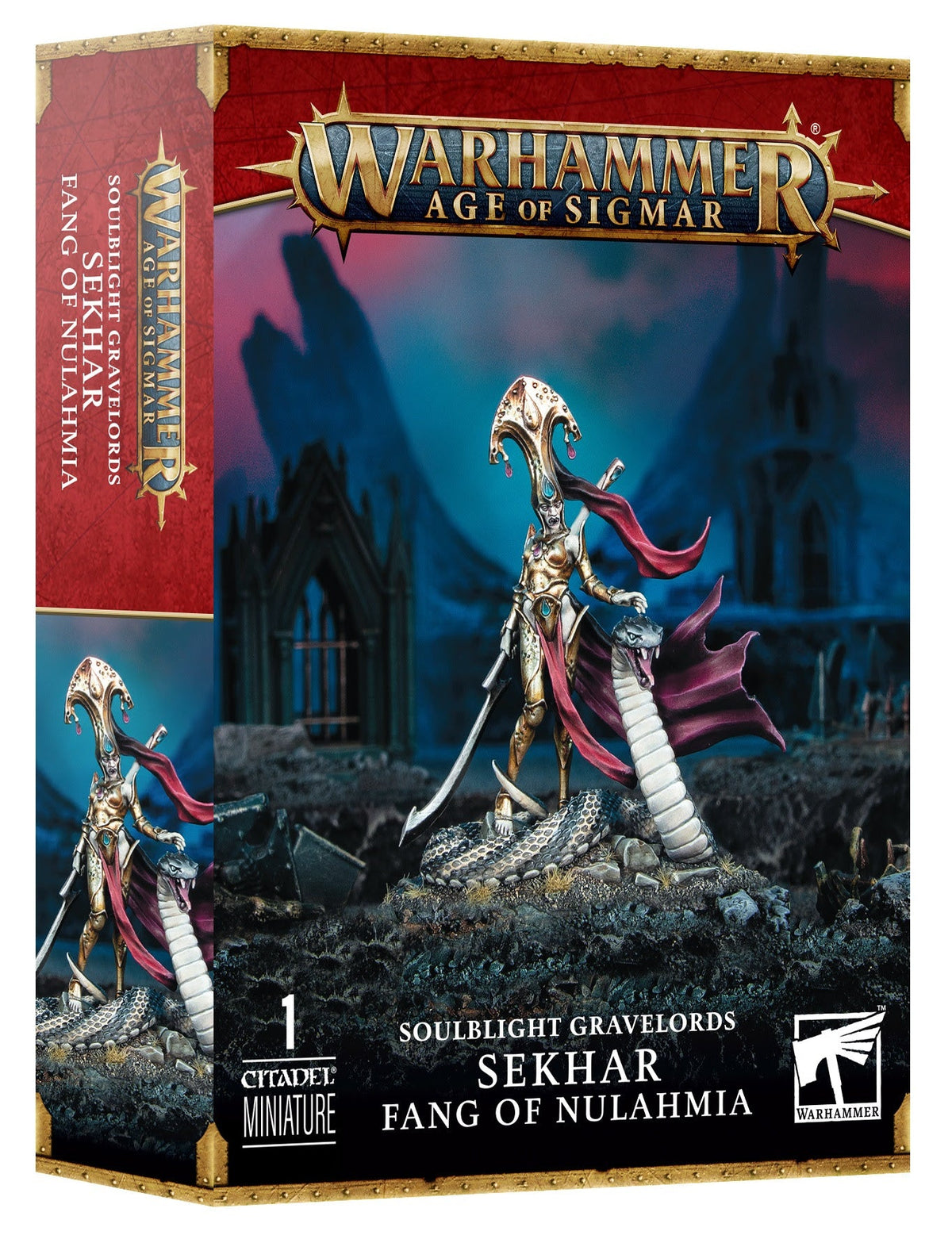 Warhammer Age Of Sigmar: S/GRAVELORDS: SEKHAR FANG OF NULAHMIA