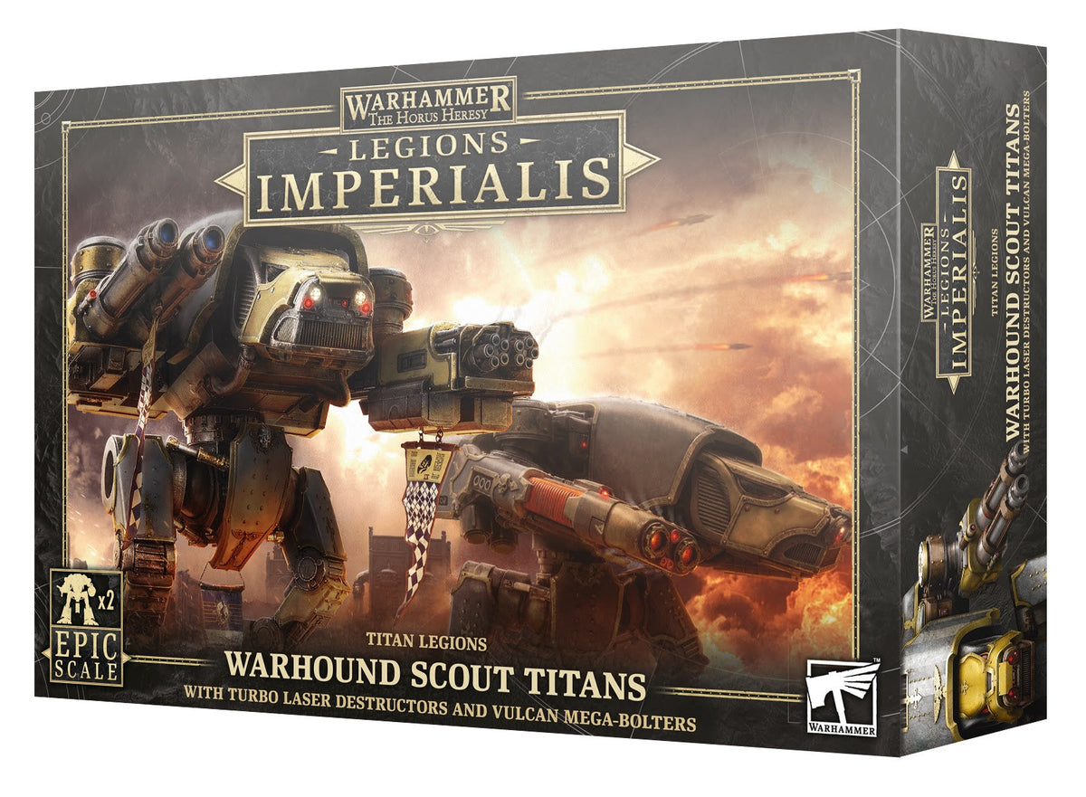 LEGIONS IMPERIALIS:WARHOUND SCOUT TITANS