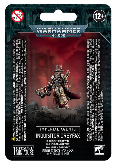 Warhammer 40K: IMPERIAL AGENTS: INQUISITOR GREYFAX