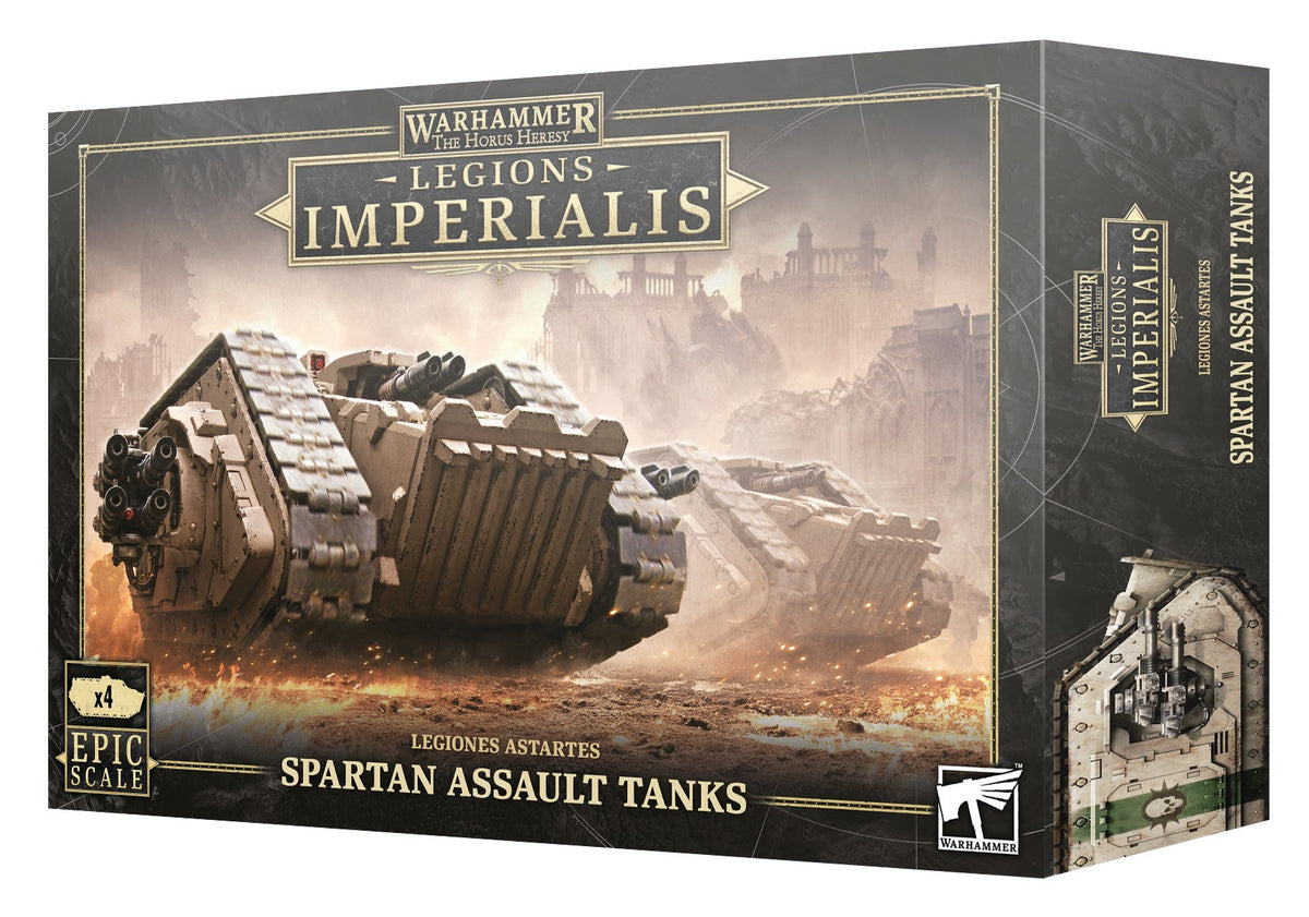 LEGIONS IMPERIALIS SPARTAN ASSAULT TANKS