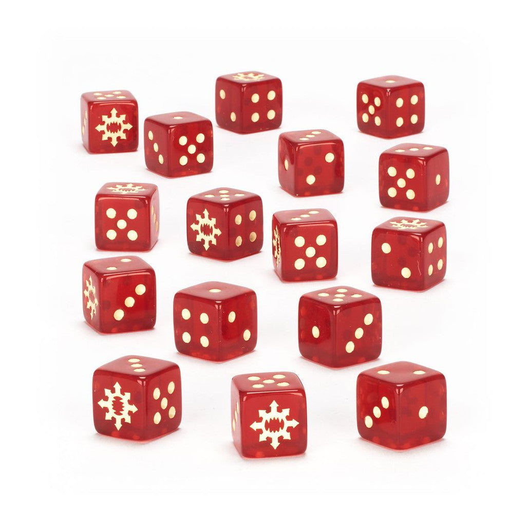 Warhammer 40K: World Eaters Dice