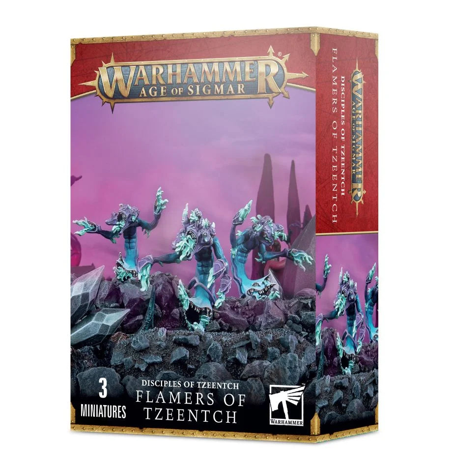 Warhammer Age of Sigmar: DISCIPLES/TZEENTCH: FLAMERS OF TZEENTCH