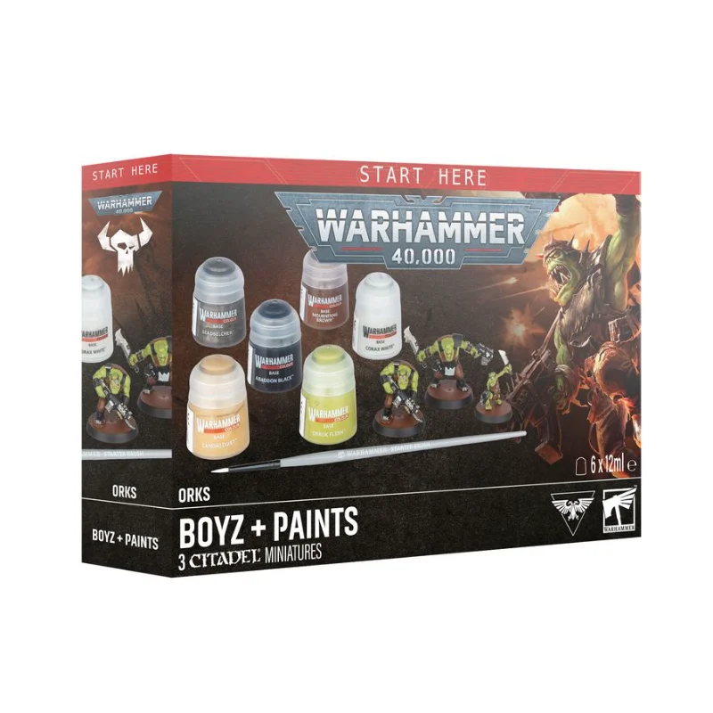 Warhammer 40K: Orks + Paints