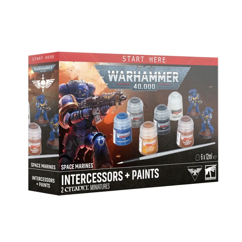Warhammer 40K: S/M Interc +Paints