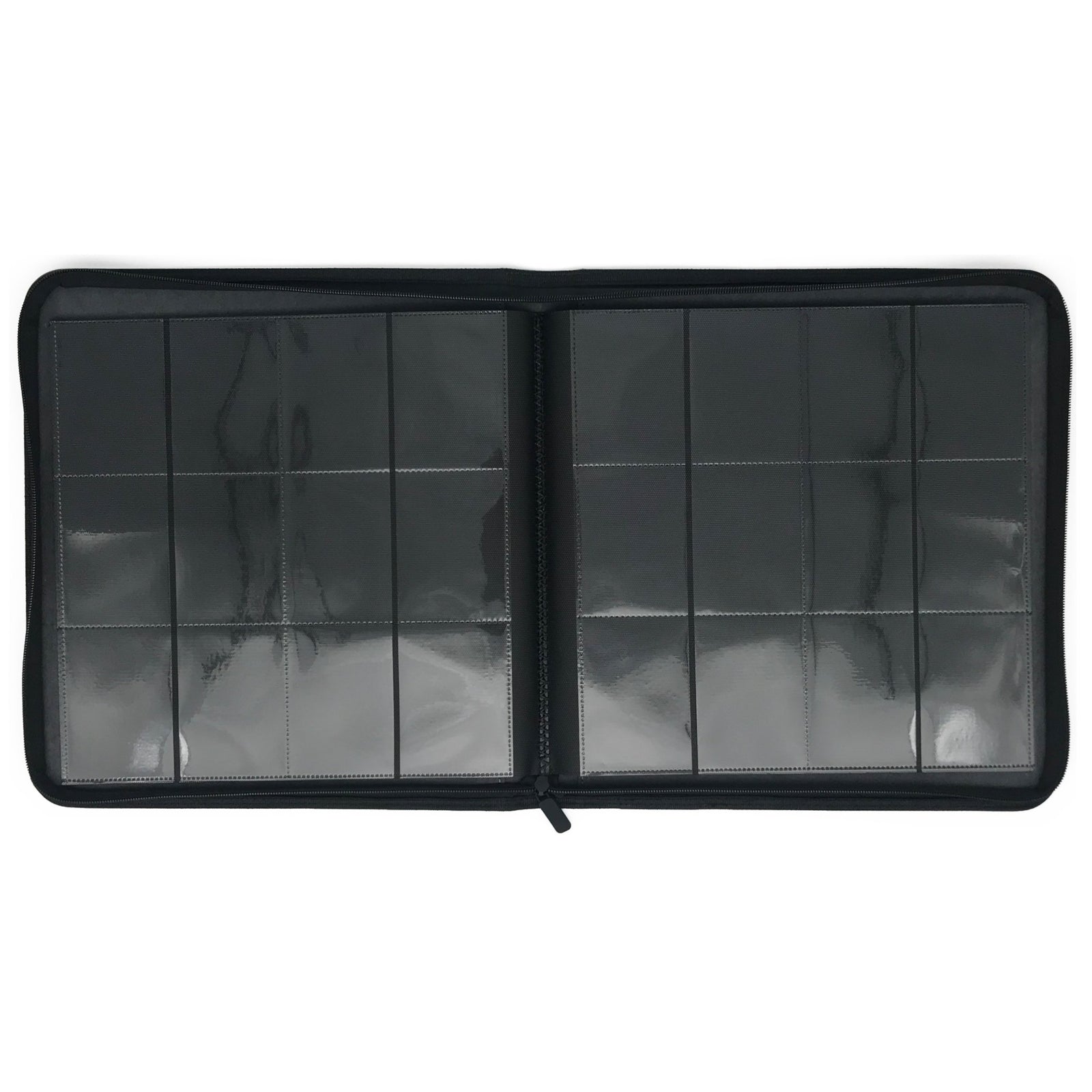 Level Up 12 Pocket Side Loading Zip Card Binder