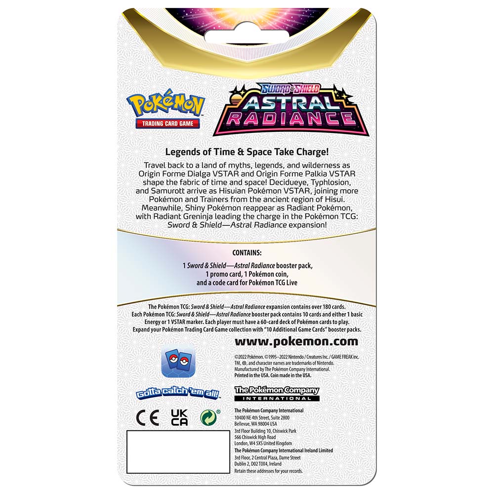 Pokemon Sword & Shield Astral Radiance |  Blister | Toxel