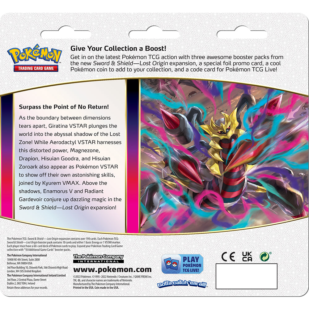 Pokemon TCG: Sword & Shield - Lost Origin - Booster Pack – Level