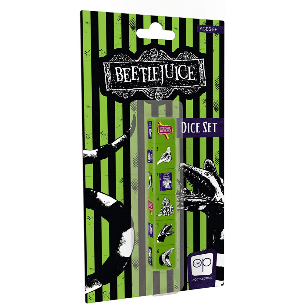 Beetlejuice Dice Set