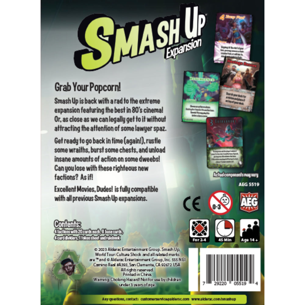 Smash Up: Excellent Movies, Dudes!