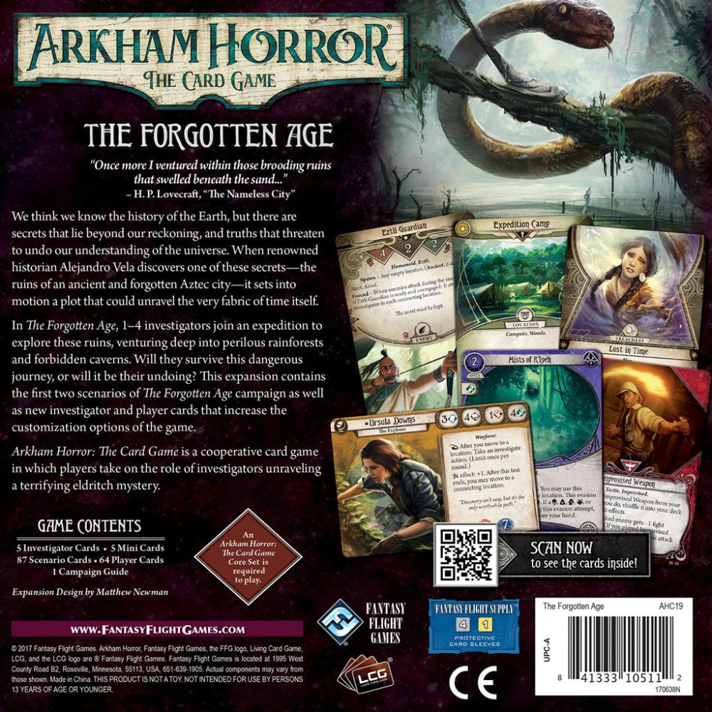 Arkham Horror LCG | The Forgotten Age Expansion