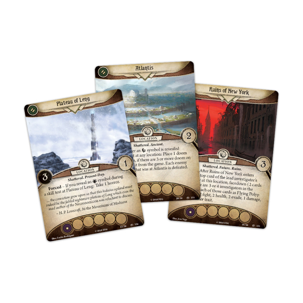 Arkham Horror LCG | Shattered Aeons Mythos Pack