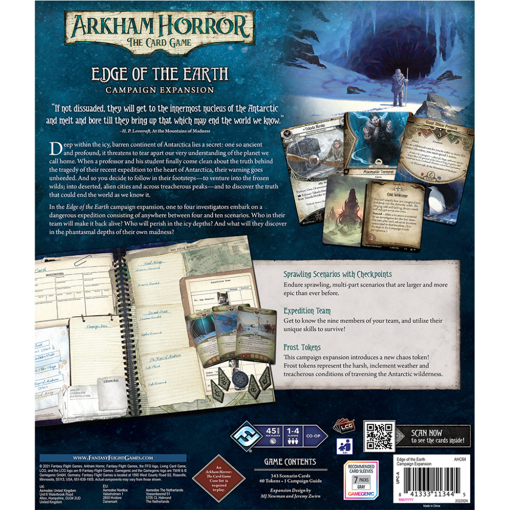 Arkham Horror LCG | Edge of the Earth Campaign Expansion