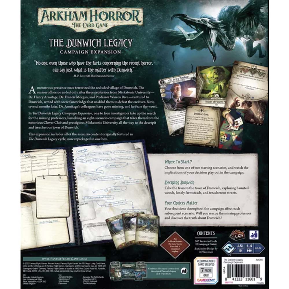 Arkham Horror LCG | The Dunwich Legacy Campaign Expansion