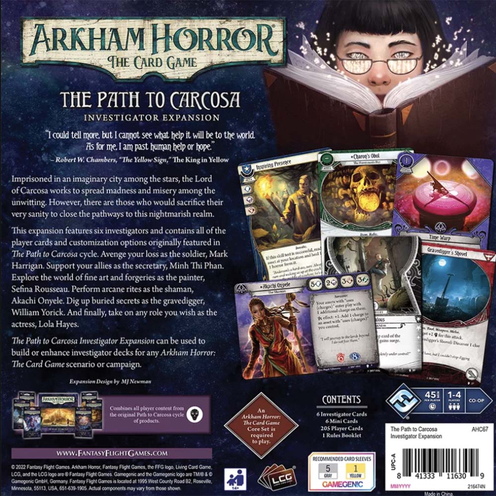 Arkham Horror LCG | The Path to Carcosa Investigator Pack