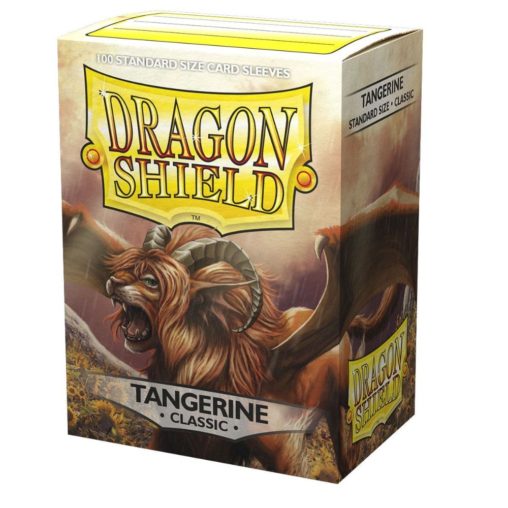 Dragon Shield Sleeves Standard: Classic Tangerine (100)