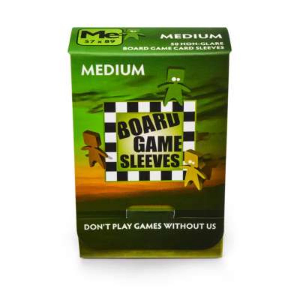 Board Game Sleeves - Medium (57x89mm Standard American)