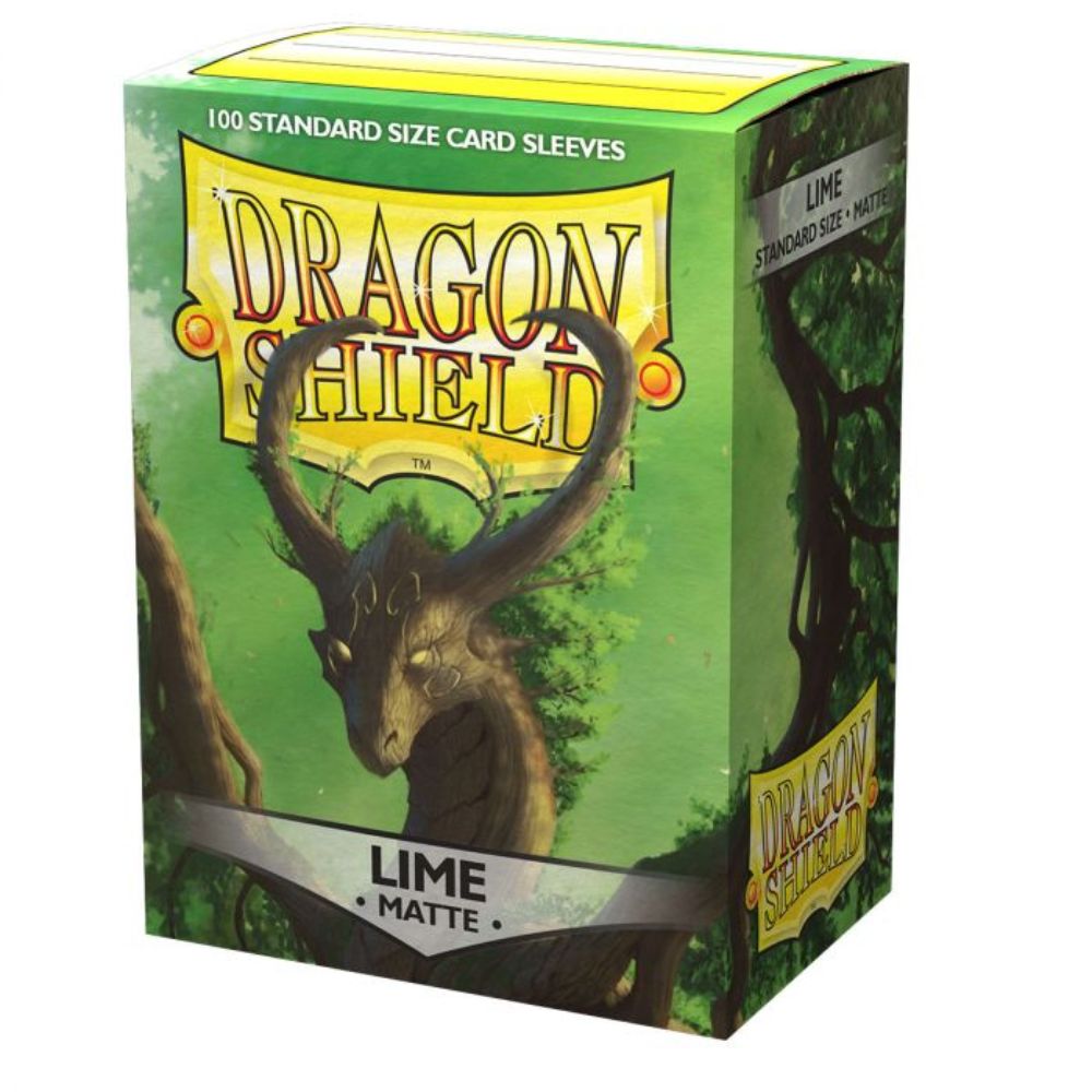 Dragon Shield Sleeves Standard: Matte Lime (100)